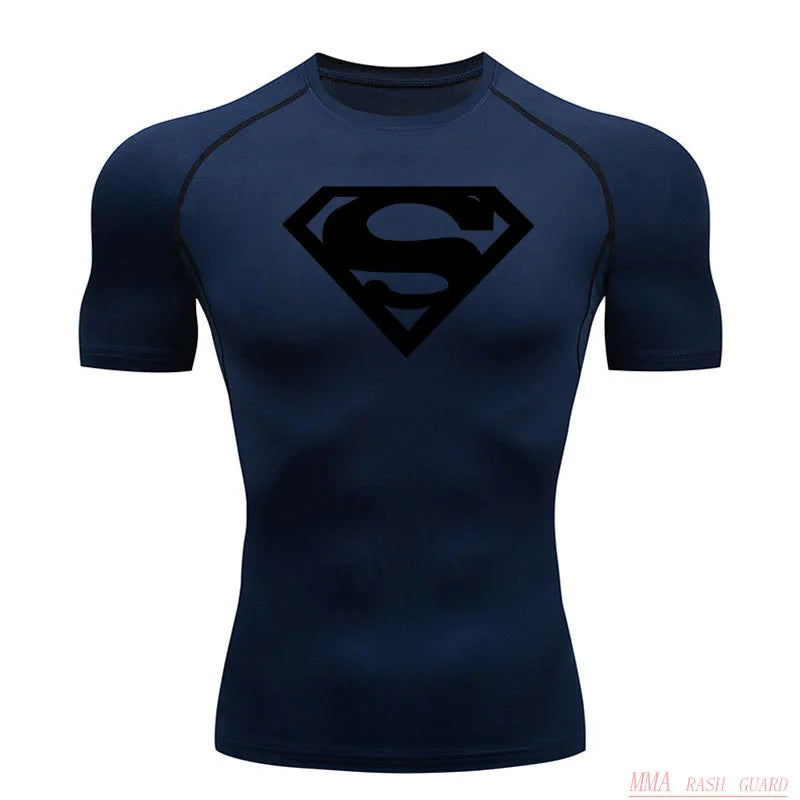 Compression Shirt Men's T-Shirt - SUPER MAN