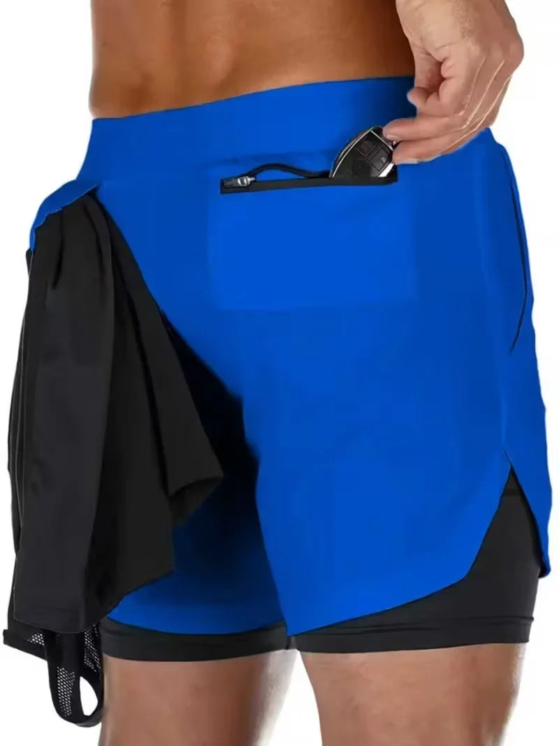 Sports Shorts 2-in-1 Gym Running Casual - VENUM