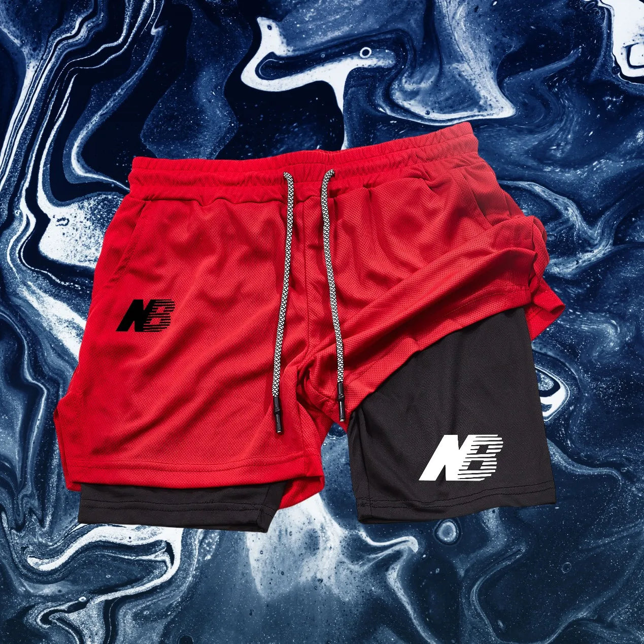 Tight Double Layer 2-in-1 Shorts - NEW BALANCE