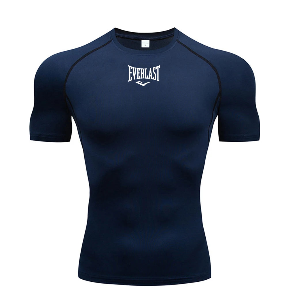 Men's Compression Short Sleeve T-Shirt - EVERLAST