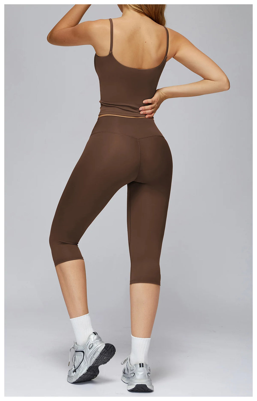 Set Women Tracksuit Workout Set Gym Clothing Fitness Long
