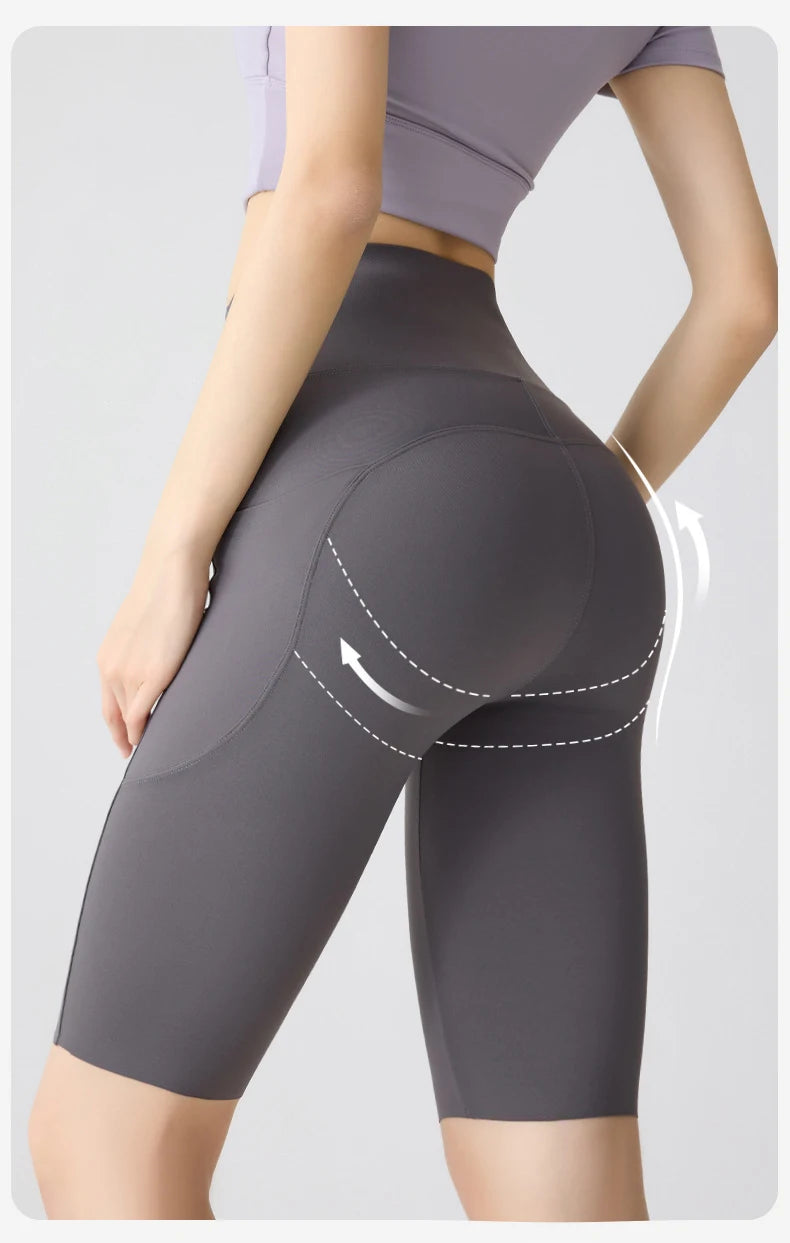 Women's Slim High Waist Shorts
- BIVIGAOS