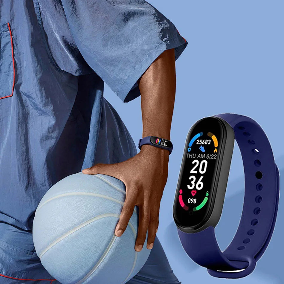 M6 unissex Smart Bracelet Sports Band Multi-function
