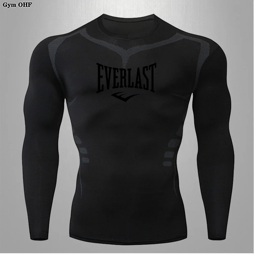 Men's Fit T-shirt Athletic Compression - EVERLAST