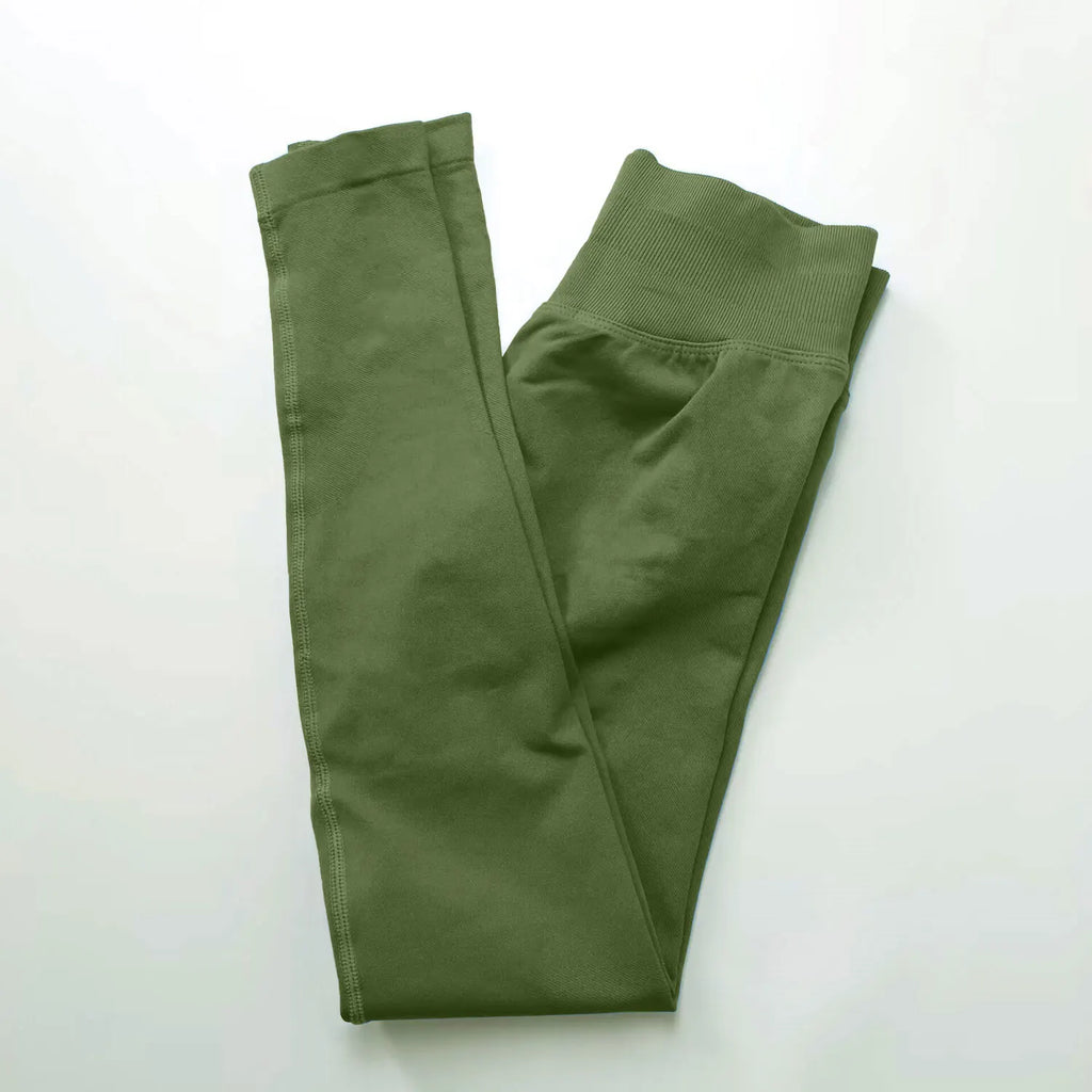 Seamless Sports Pants Low Ribbed - NCLAGEN
