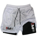 2-in-1 Sports Shorts Breathable Casual Quick-drying - FILA