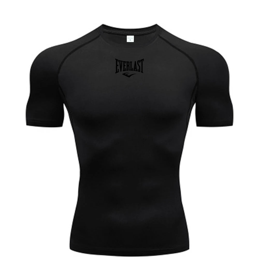 Men's Compression Short Sleeve T-Shirt - EVERLAST
