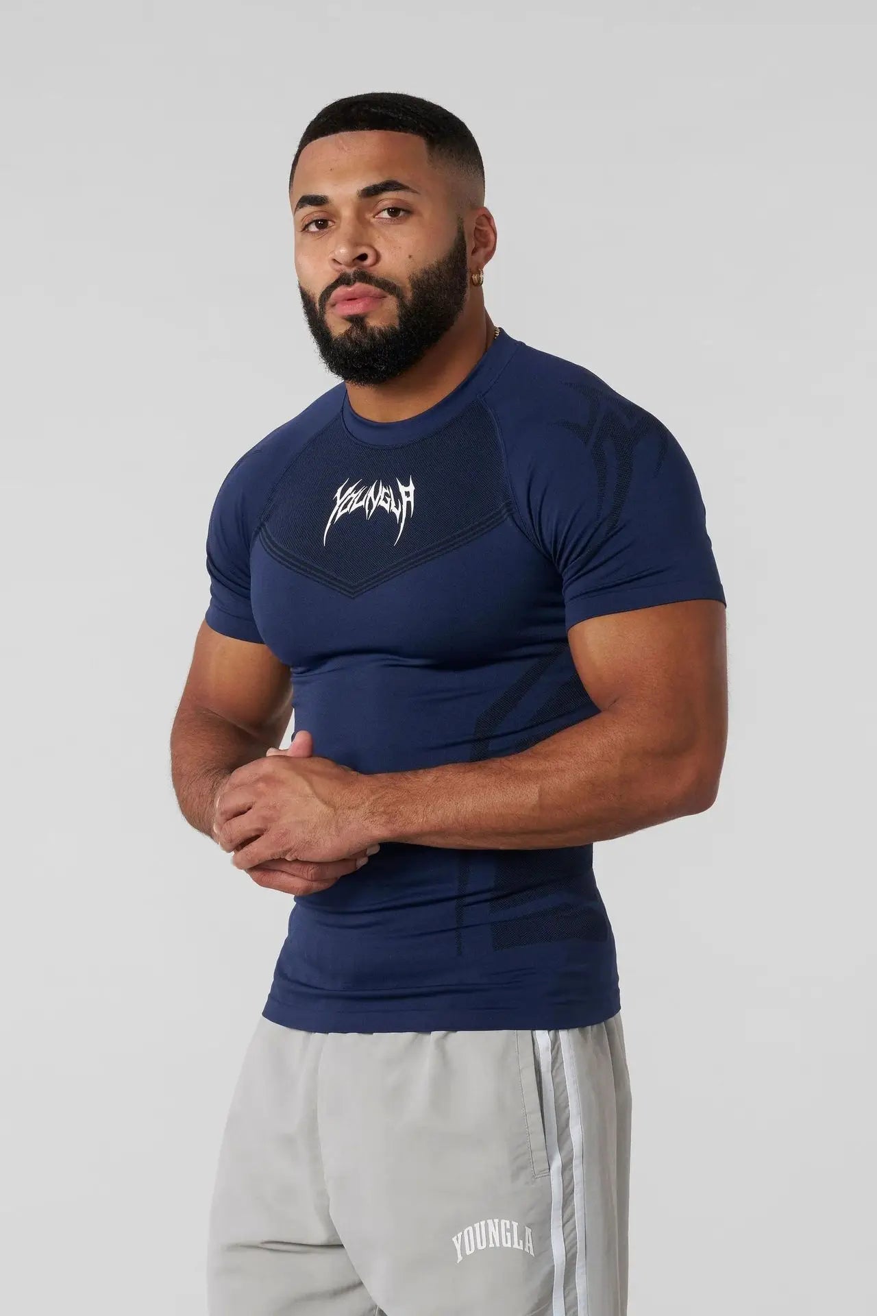 Men's Compression T-Shirt - YOUNGLA