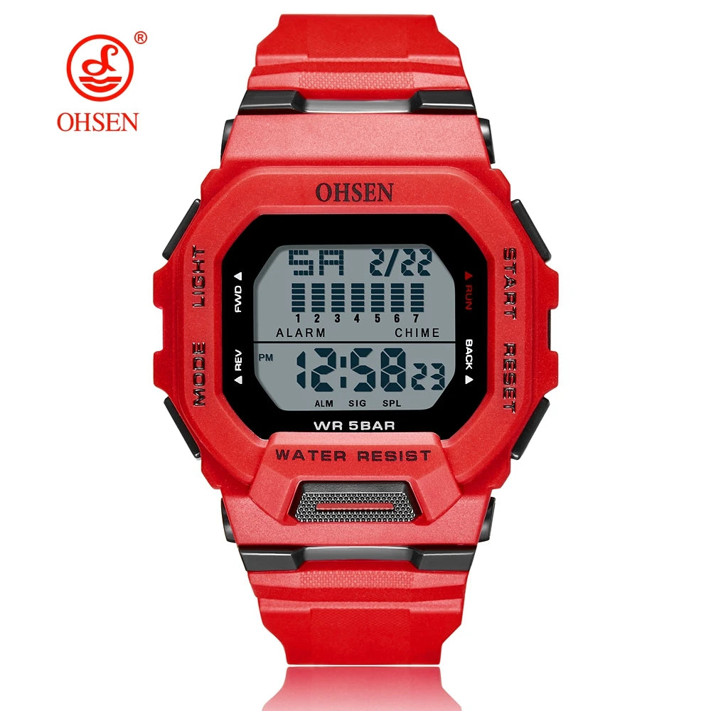 Fashion Male Digital Watches - OHSENl