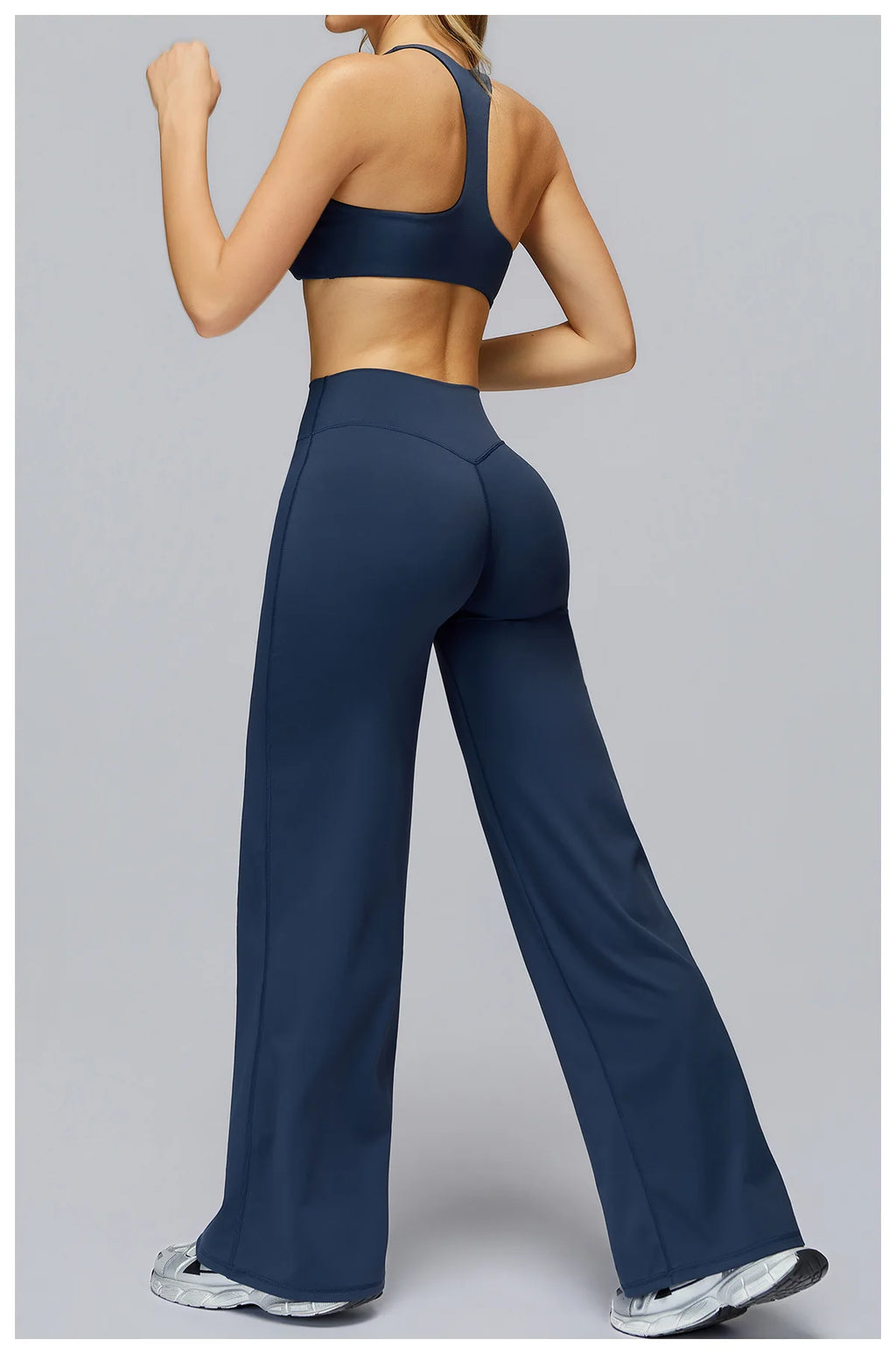 Set Women Tracksuit Workout Set Gym Clothing Fitness Long