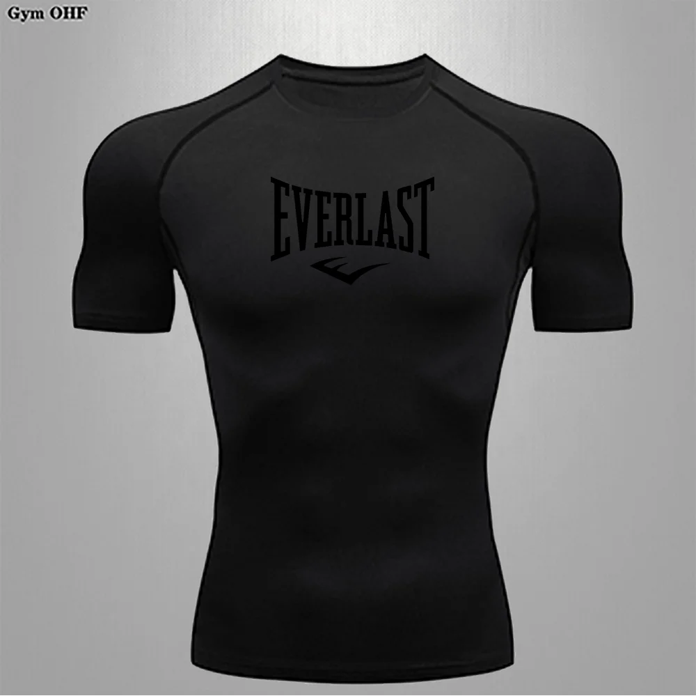 Men's Fit T-shirt Athletic Compression - EVERLAST