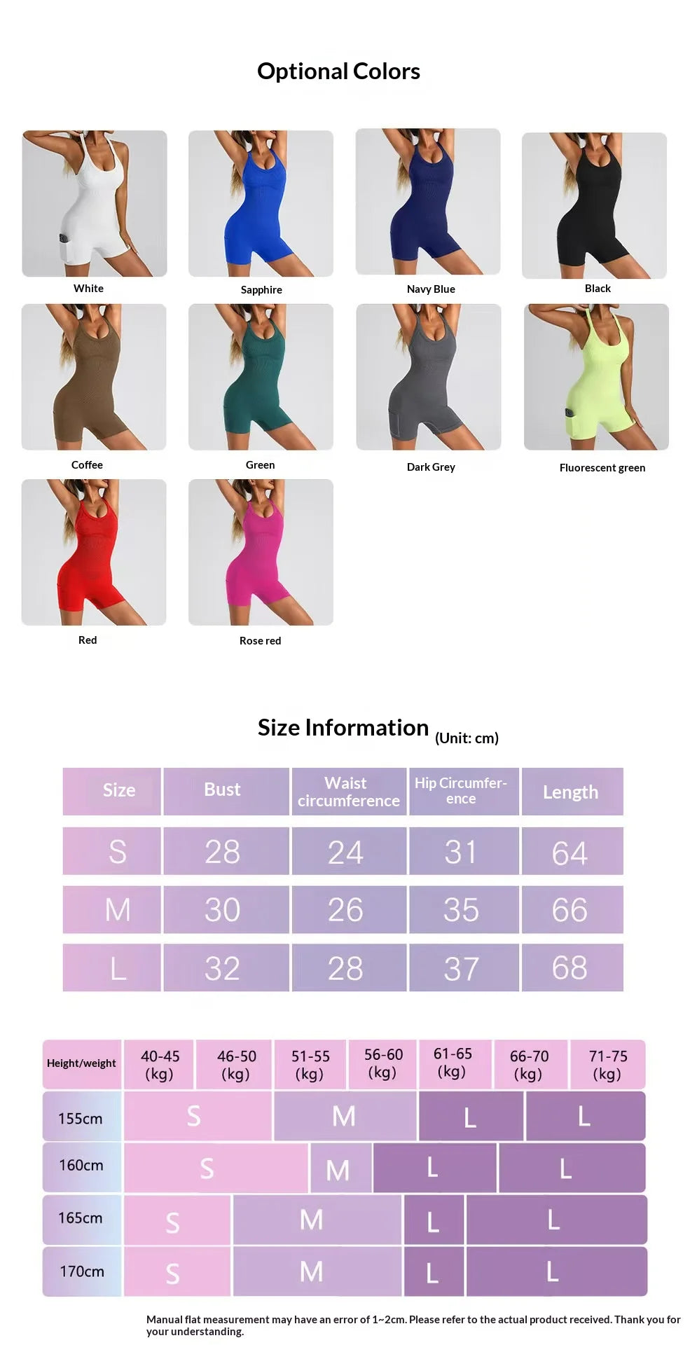 Fitness Jumpsuit Women’s - KNIT