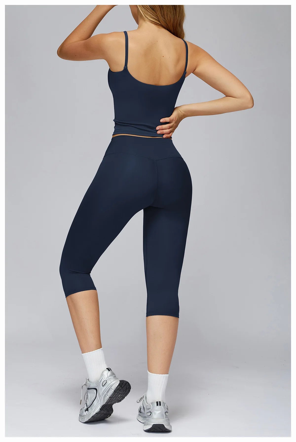 Set Women Tracksuit Workout Set Gym Clothing Fitness Long