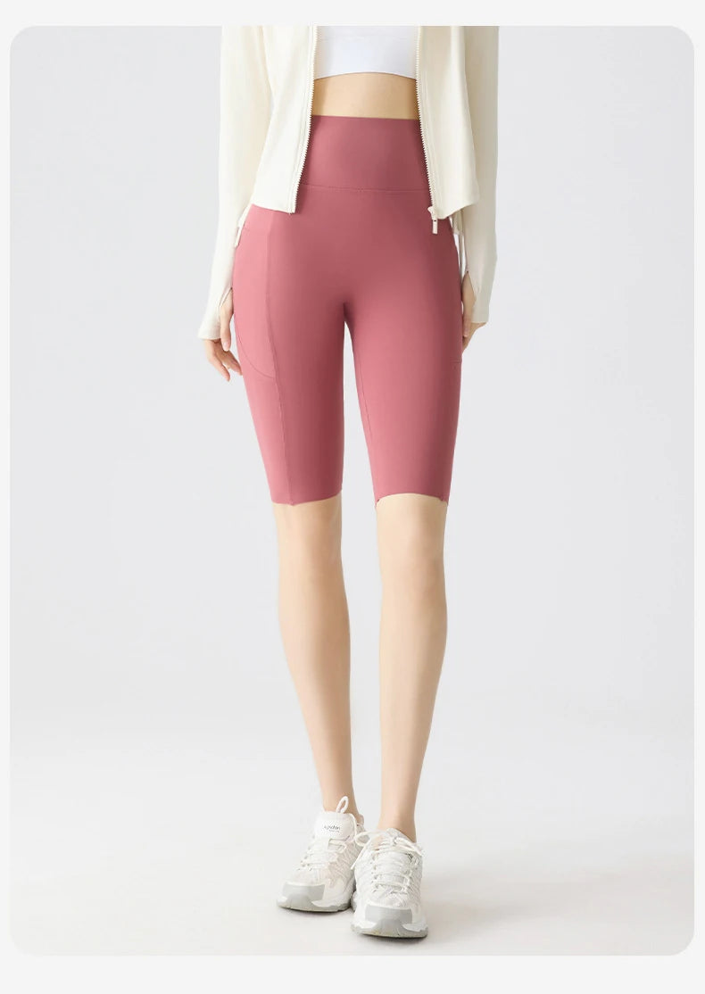 Women's Slim High Waist Shorts
- BIVIGAOS