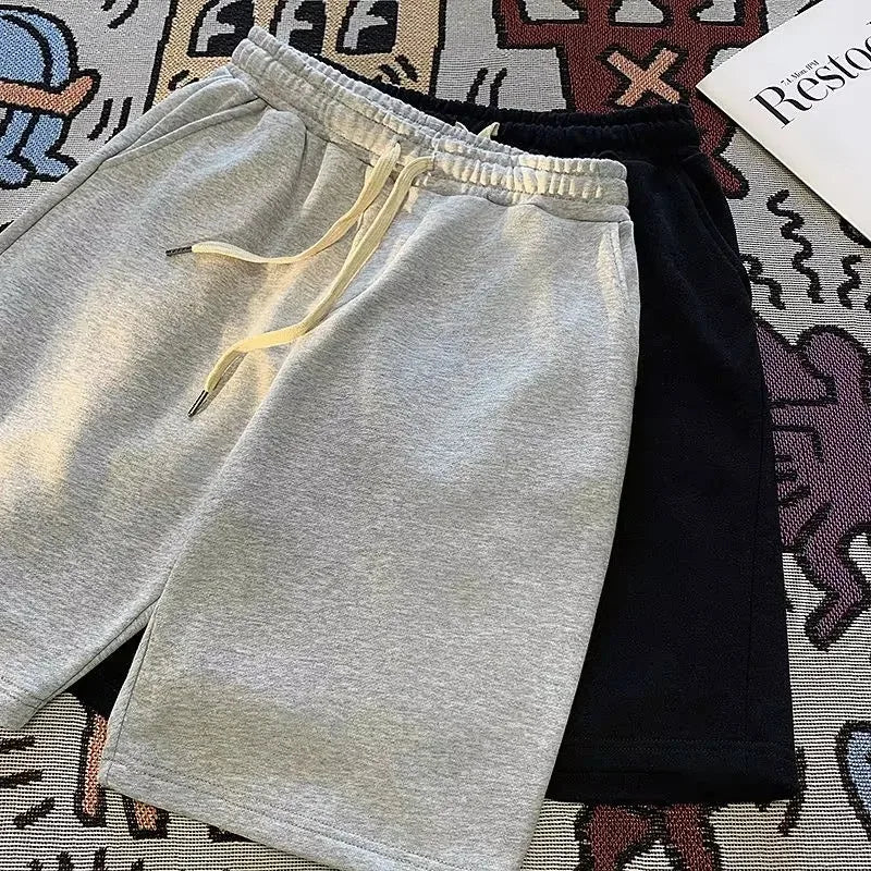 Plain Men’s Sweat Shorts - KNIT