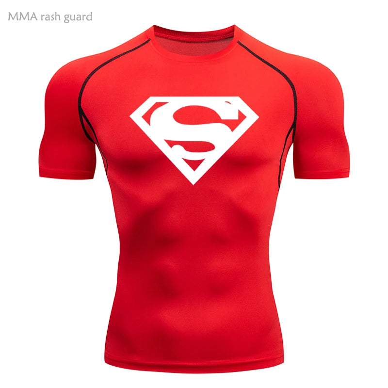 Compression Shirt Men's T-Shirt - SUPER MAN