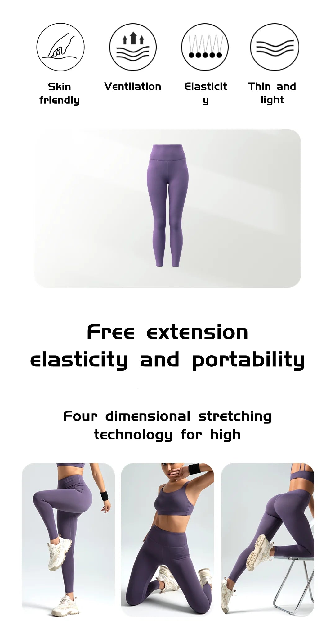 MIML Leggings High Waist Women