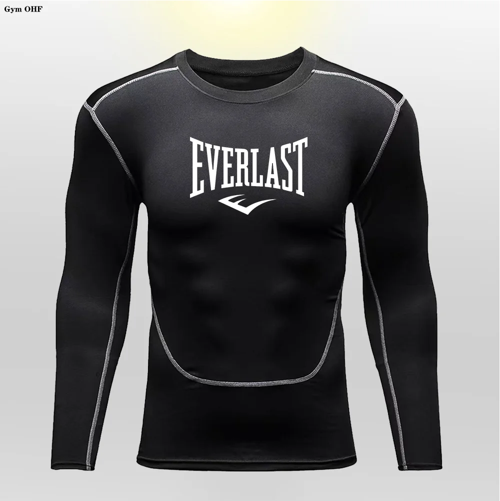 Men's Fit T-shirt Athletic Compression - EVERLAST