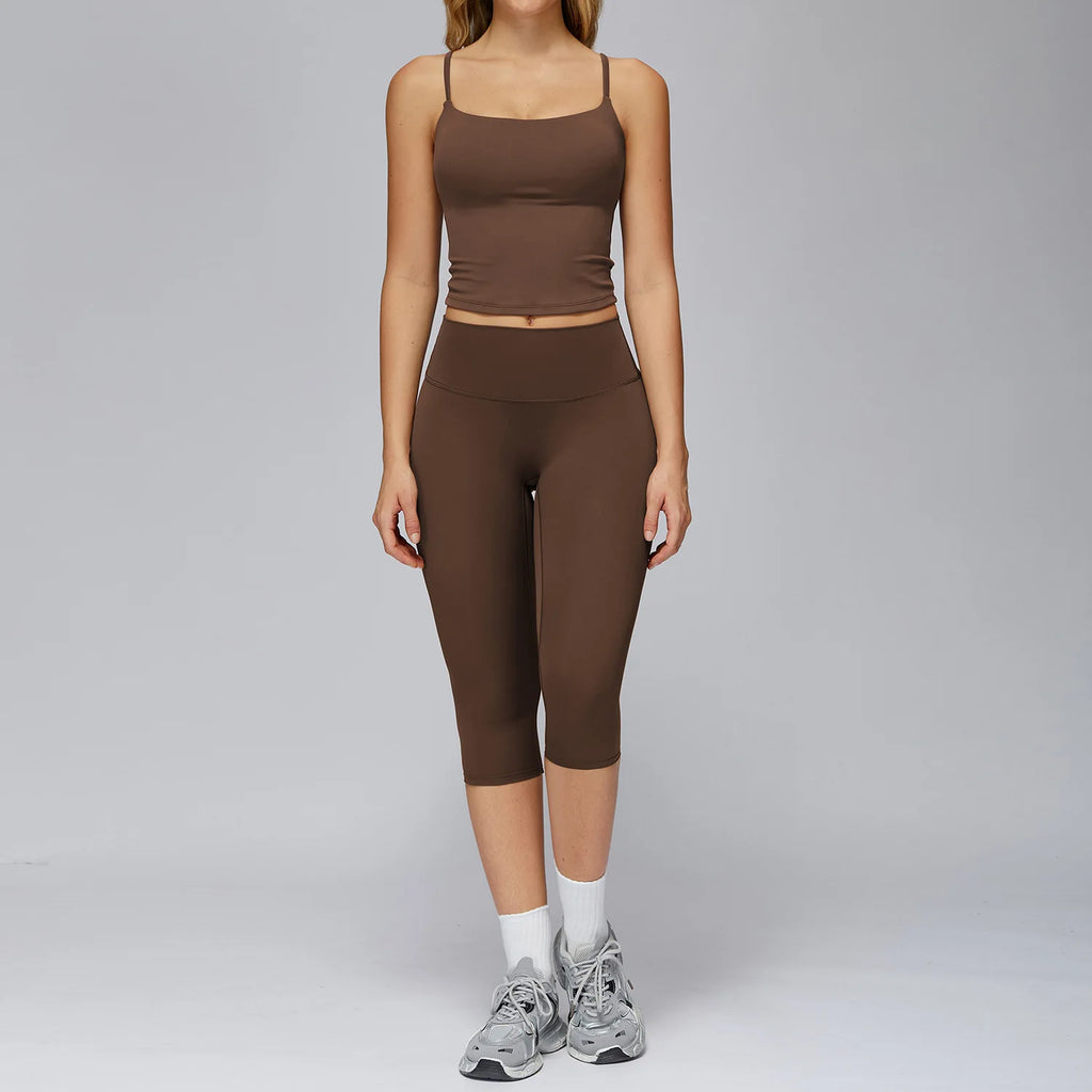 Set Women Tracksuit Workout Set Gym Clothing Fitness Long