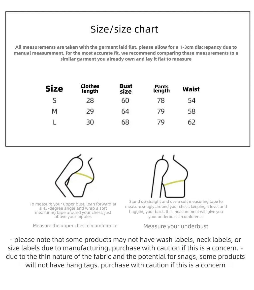 Set Women High Waist Scrunch Leggings V Neck Sports - KNIT