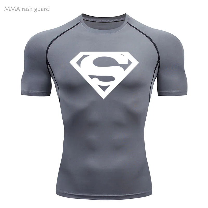 Compression Shirt Men's T-Shirt - SUPER MAN