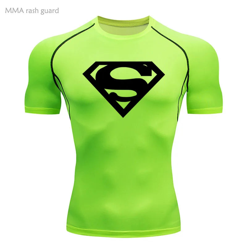 Compression Shirt Men's T-Shirt - SUPER MAN