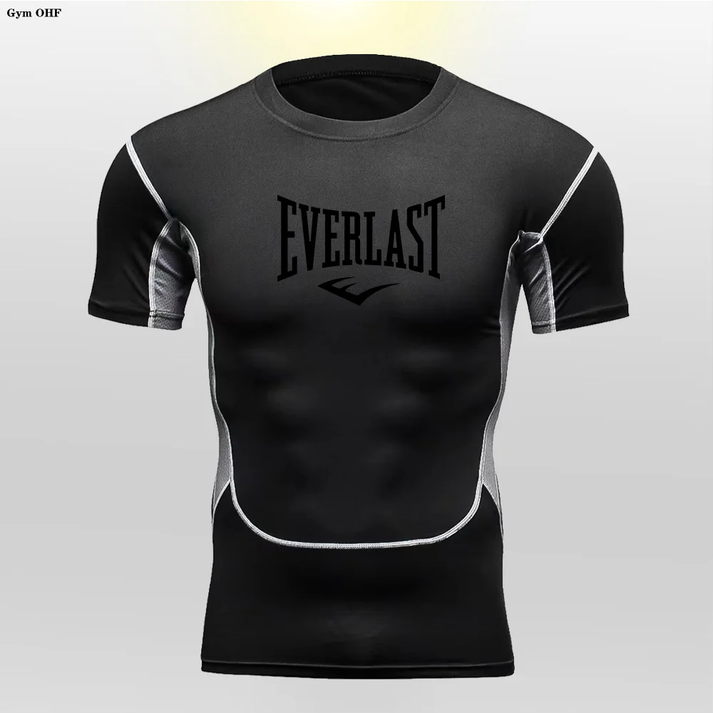 Men's Fit T-shirt Athletic Compression - EVERLAST