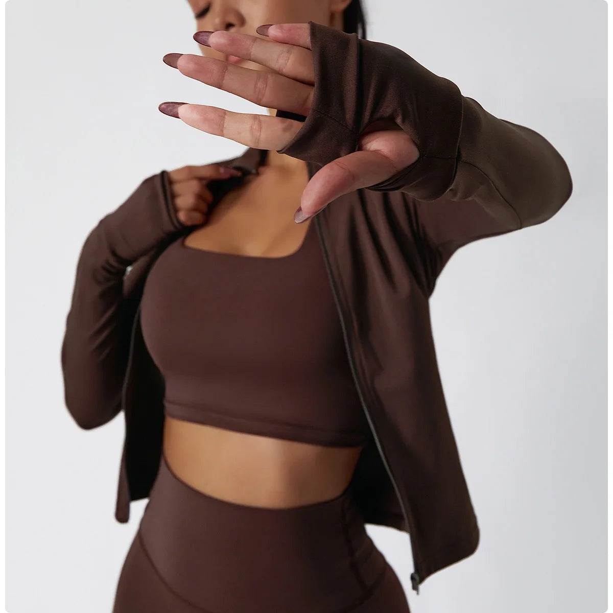 3-in-1 Sports Set Jacket Top And Pants