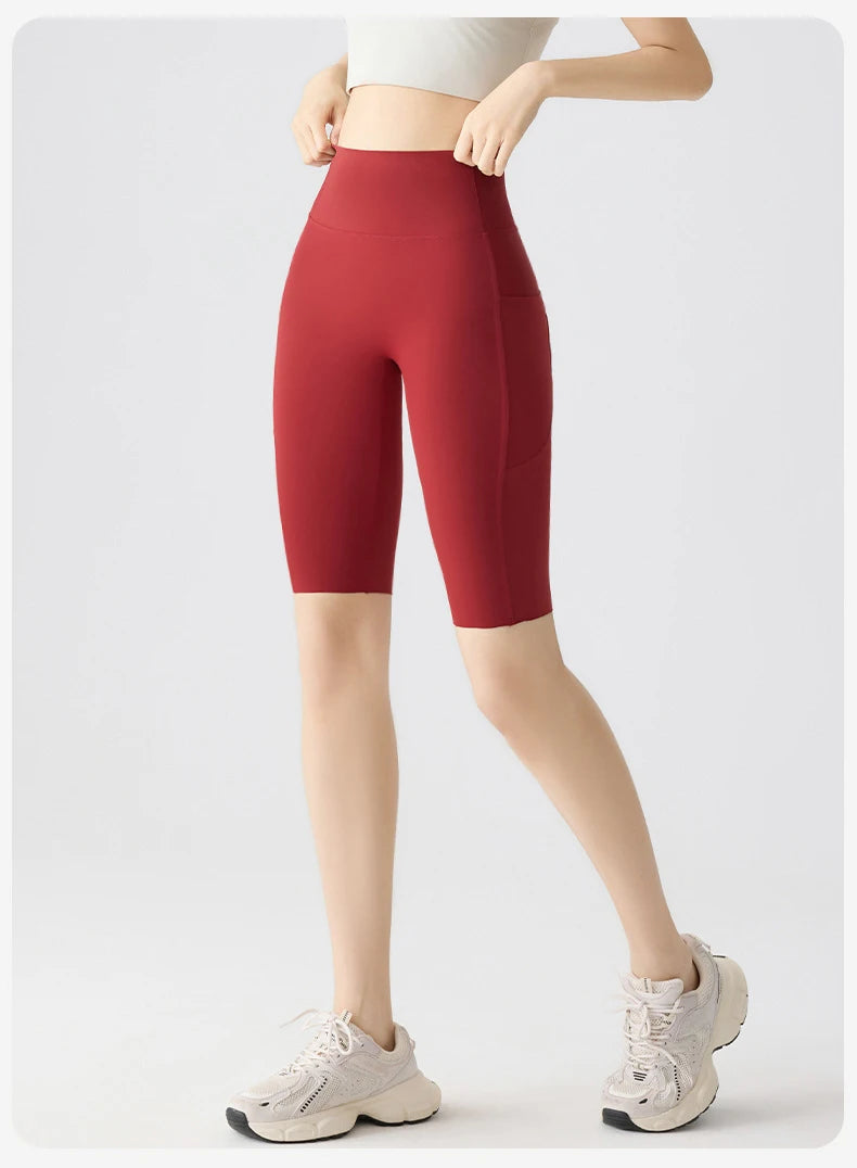 Women's Slim High Waist Shorts
- BIVIGAOS