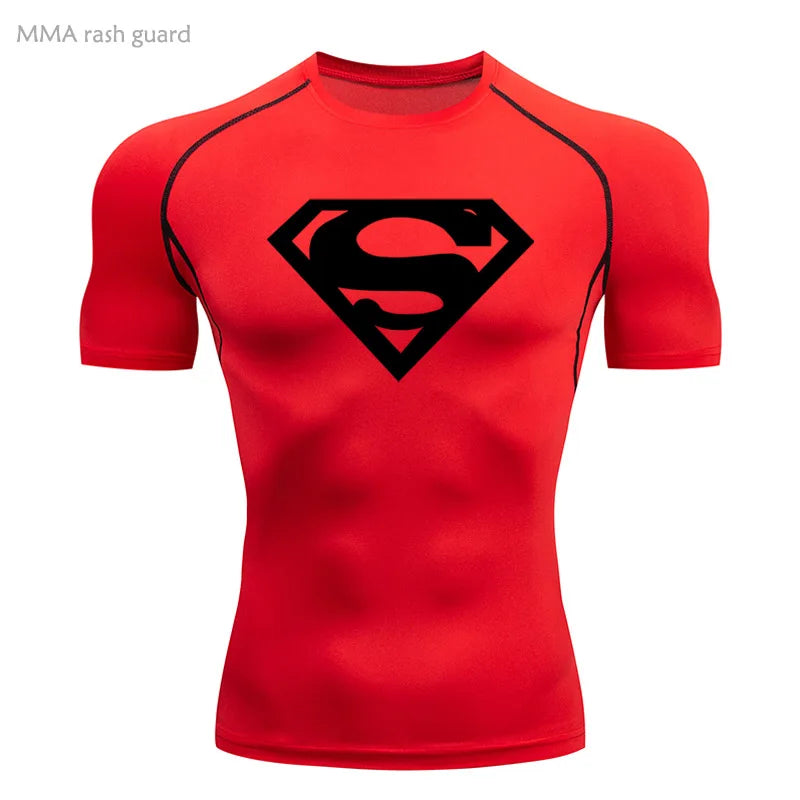Compression Shirt Men's T-Shirt - SUPER MAN