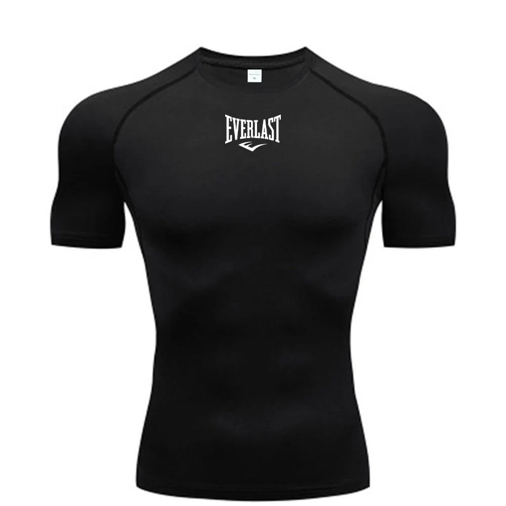 Men's Compression Short Sleeve T-Shirt - EVERLAST