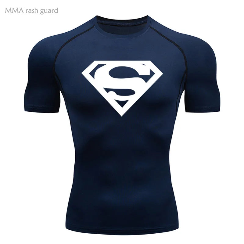 Compression Shirt Men's T-Shirt - SUPER MAN