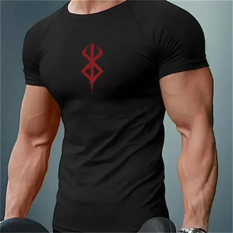Men's Print Compression Shirts - BERSERK