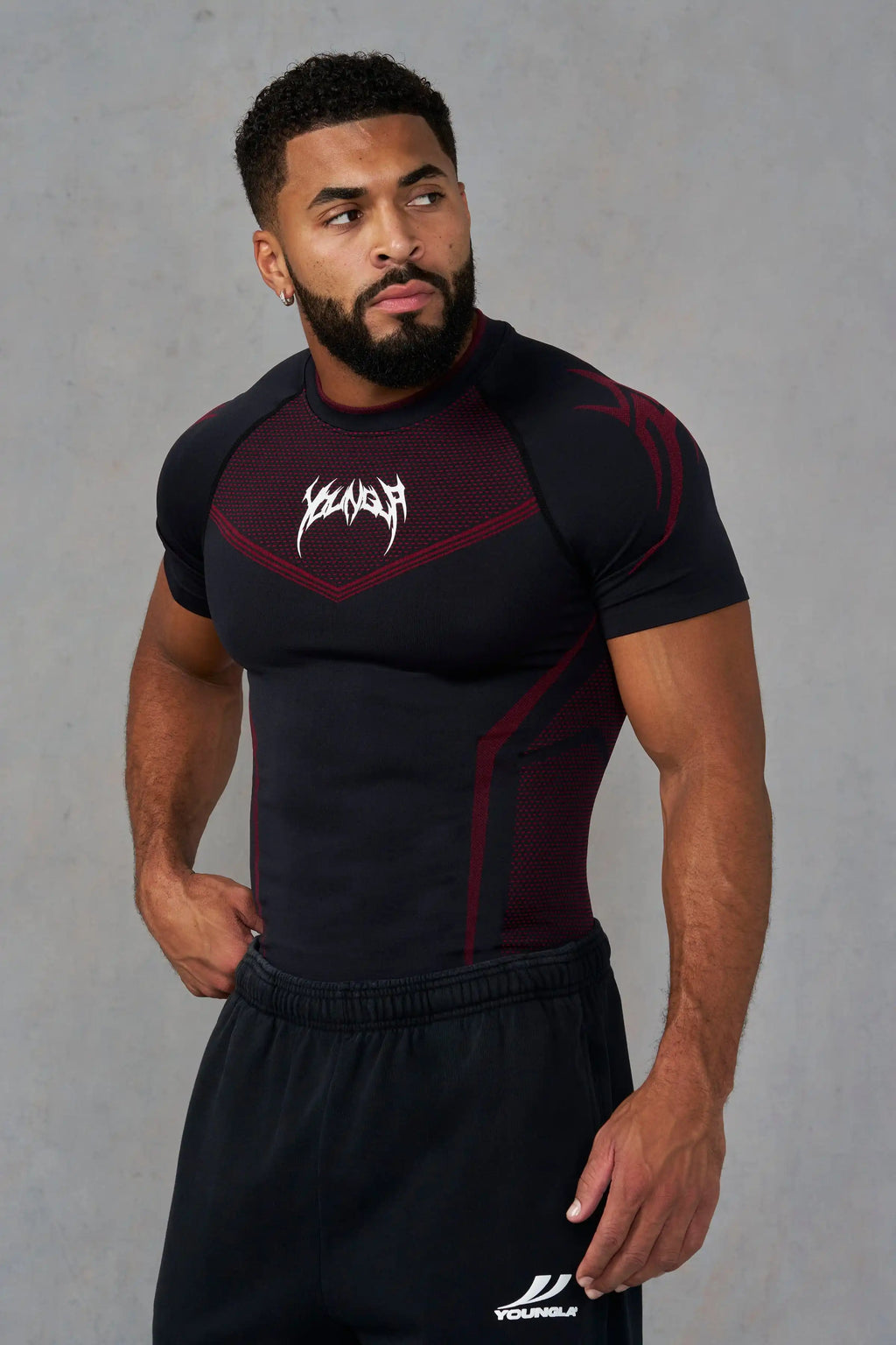 Men's Compression T-Shirt - YOUNGLA
