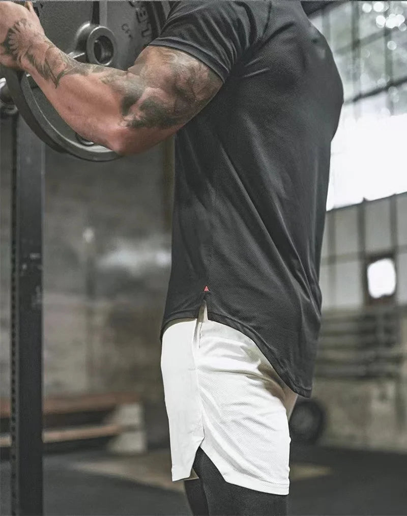 Tight Double Layer 2-in-1 Shorts - NEW BALANCE