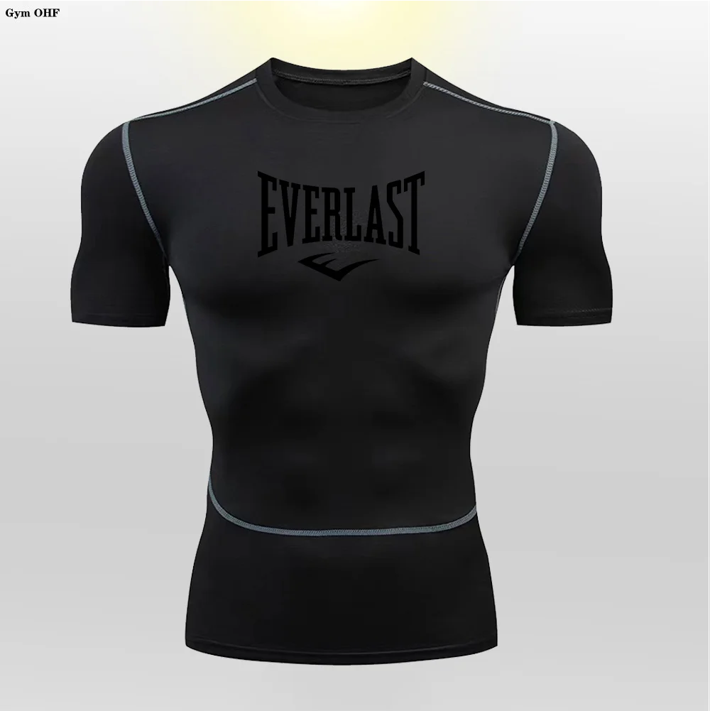 Men's Fit T-shirt Athletic Compression - EVERLAST