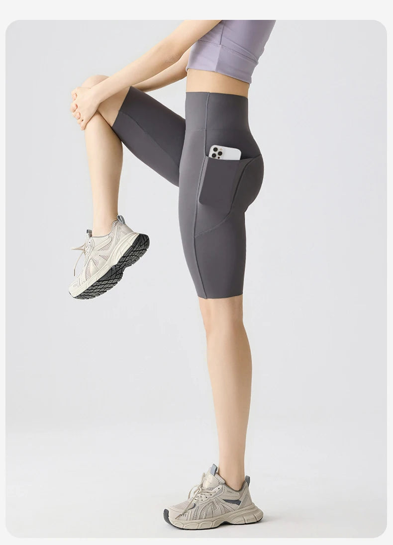 Women's Slim High Waist Shorts
- BIVIGAOS