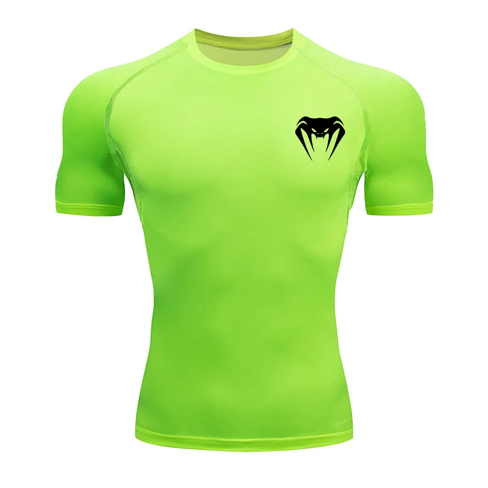 Compression T-Shirt Men Bodybuilding - VENUM