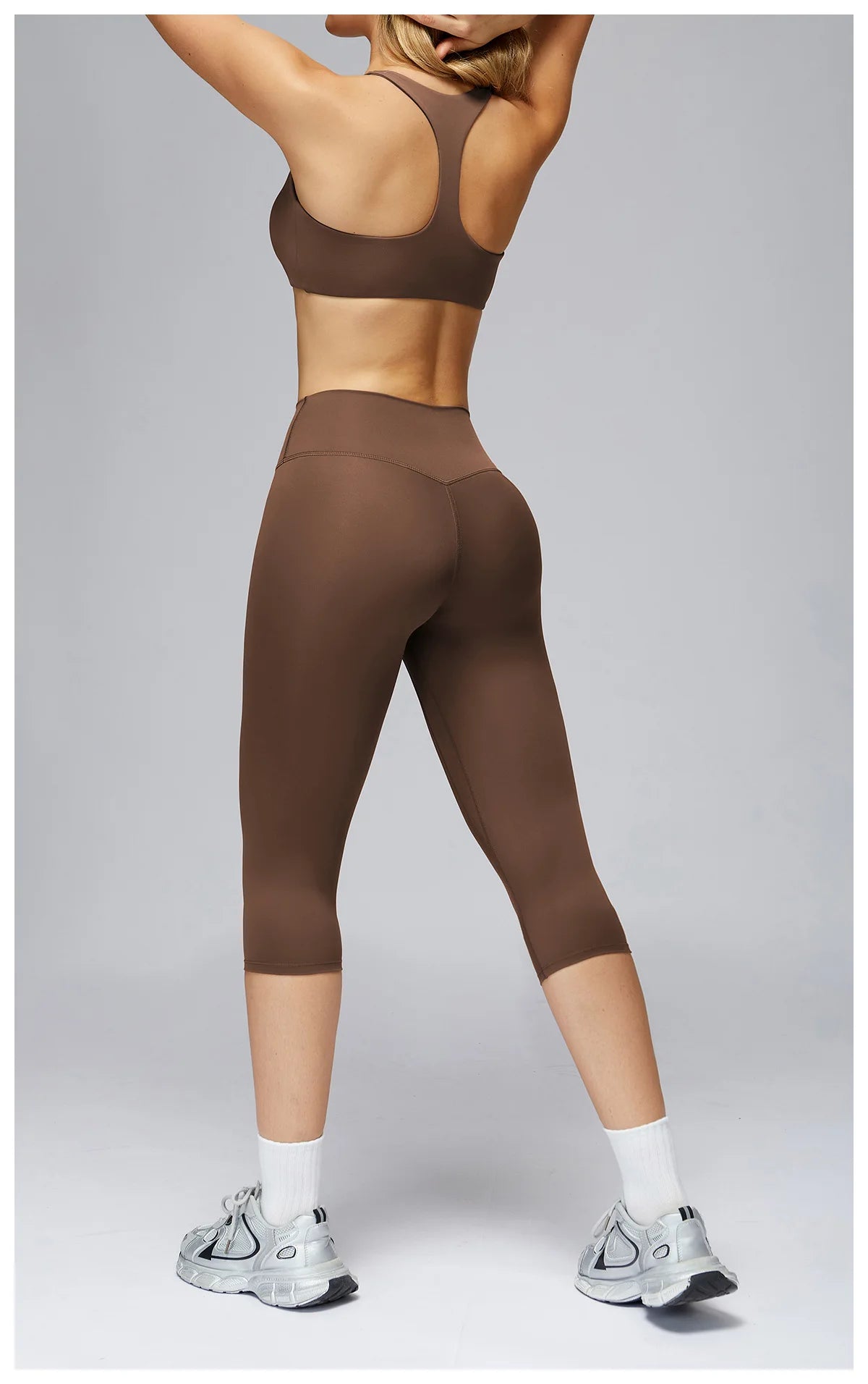 Set Women Tracksuit Workout Set Gym Clothing Fitness Long
