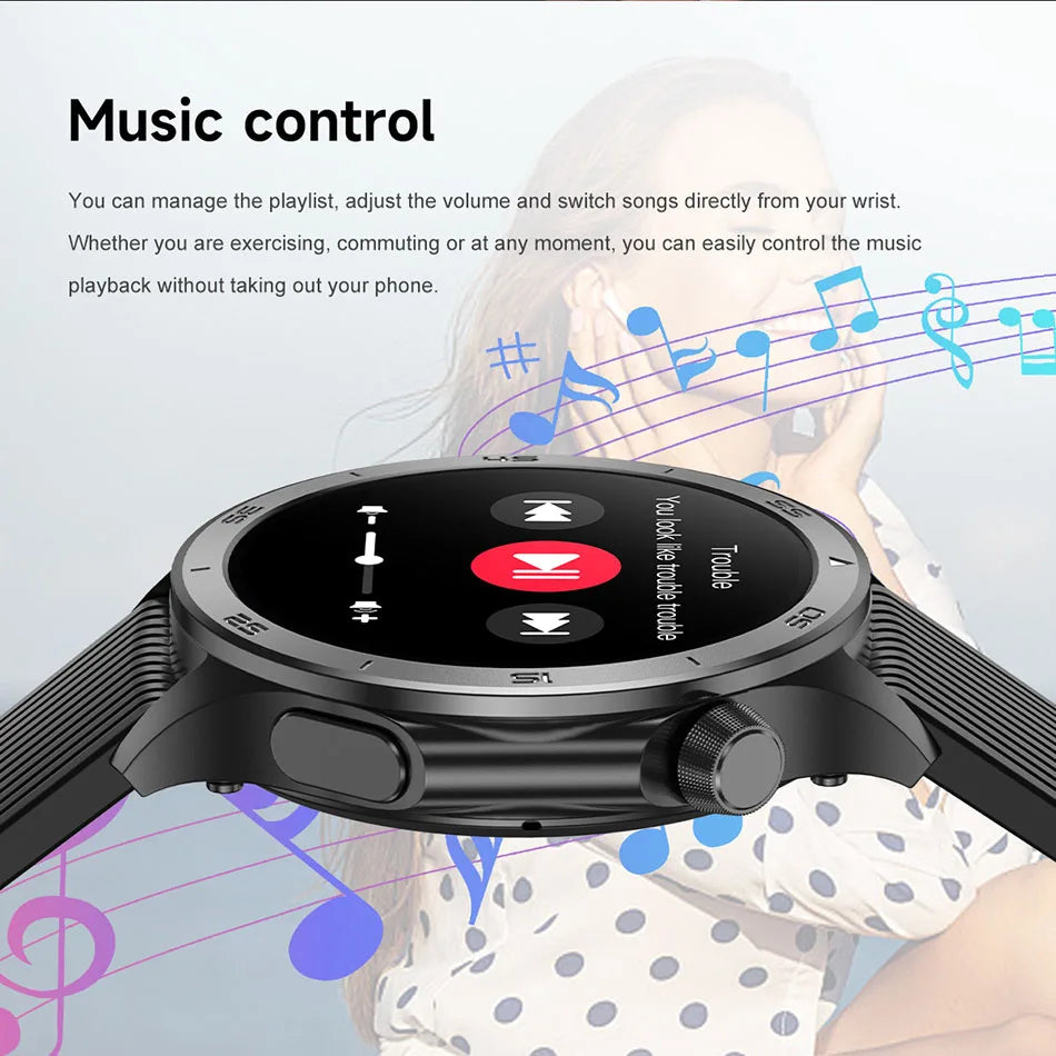 OPPO New Watch X2 Bluetooth Call Smart Watch Men GPS Sports Fitness Heart Rate AI Voice Assistant Smartwatches Android IOS