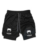 Sports Shorts 2-in-1 Gym Running Casual - VENUM