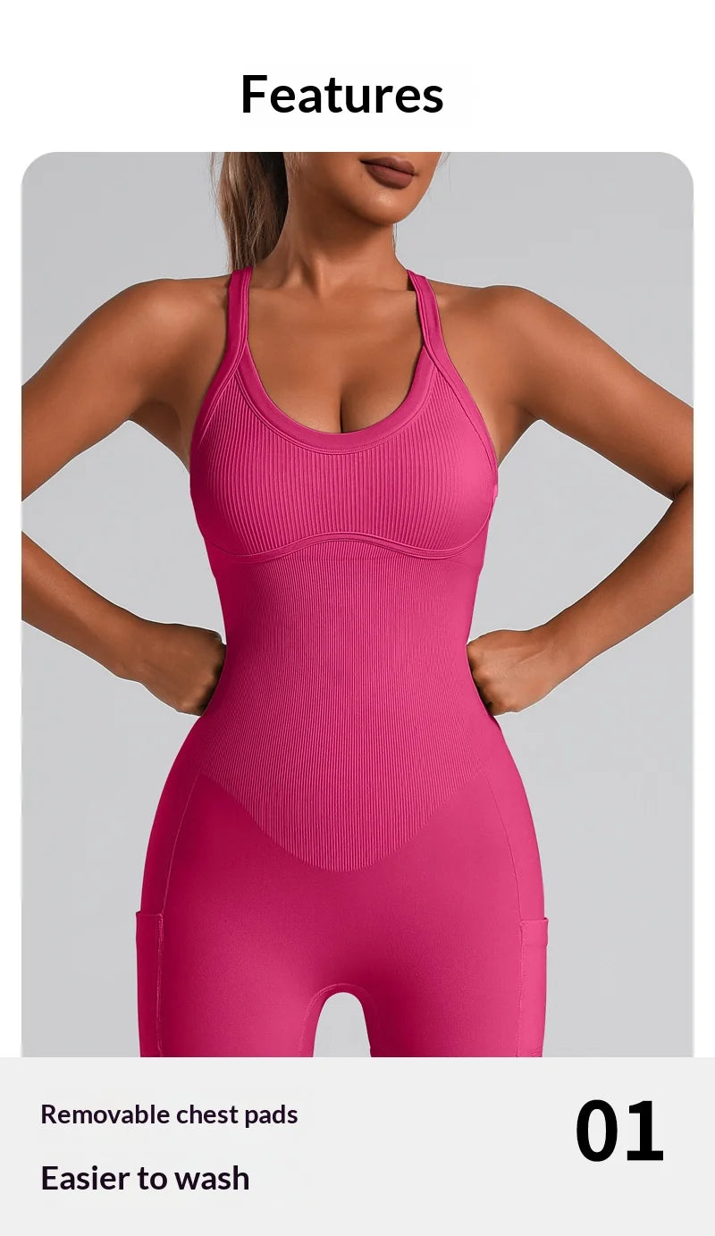 Fitness Jumpsuit Women’s - KNIT