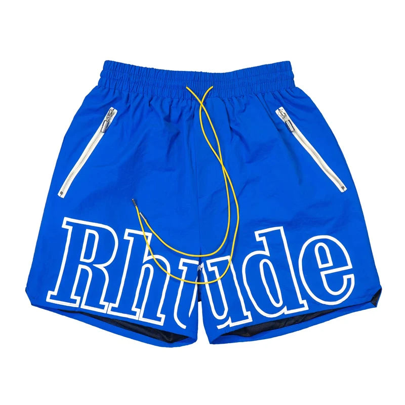 HIGH STREET TREN RHUDE - Casual Shorts Hip-hop men