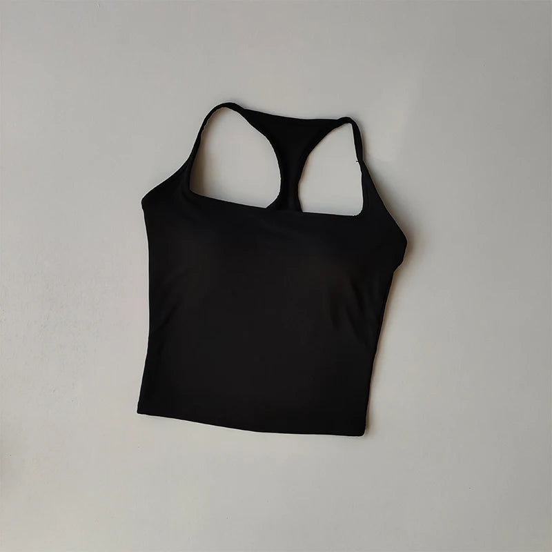 Fitness Vest with Chest Pad Summer