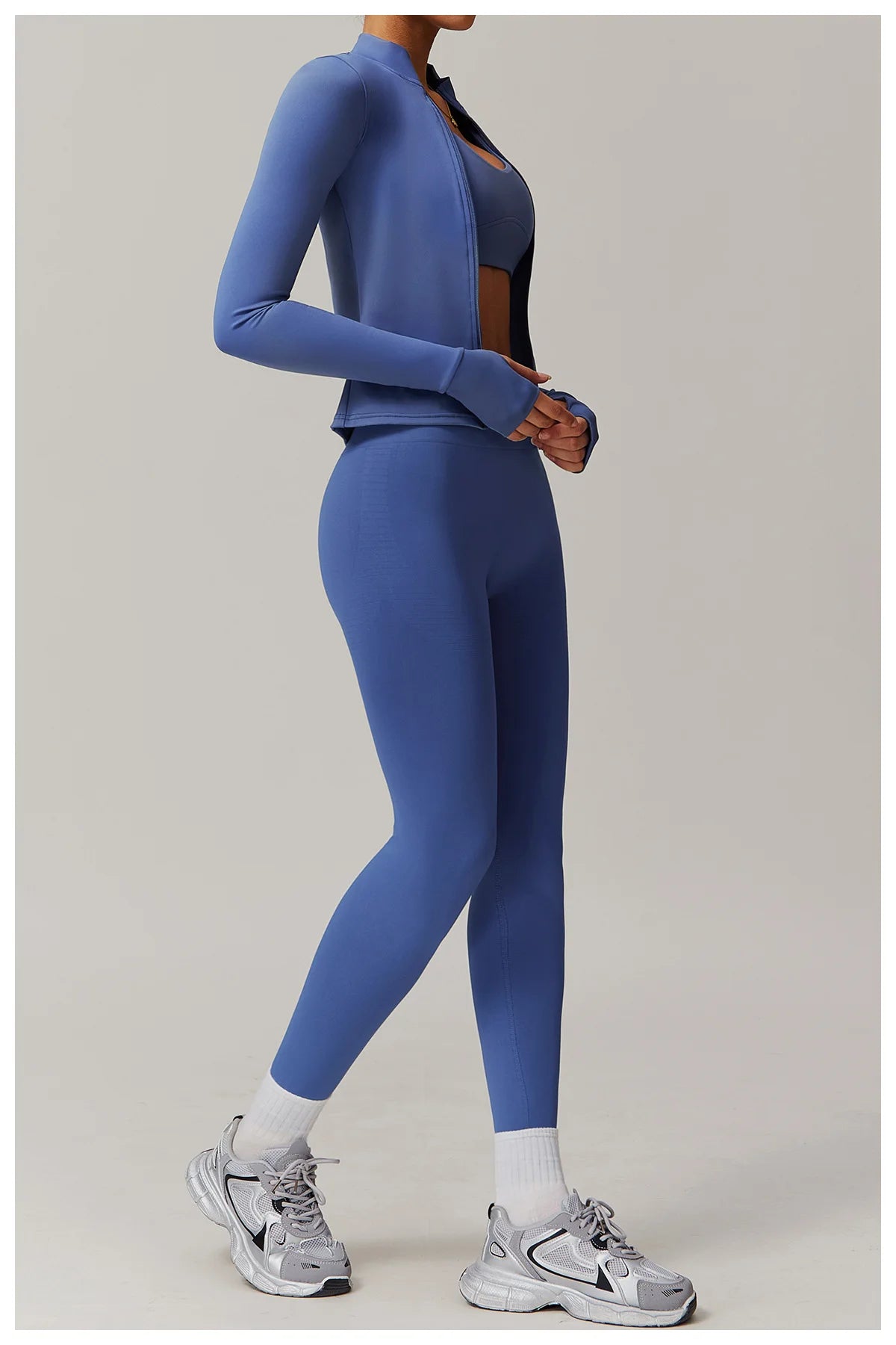 3-in-1 Sports Set Jacket Top And Pants