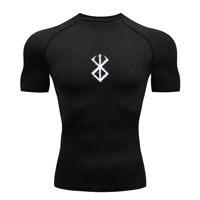 Men's Print Compression Shirts - BERSERK