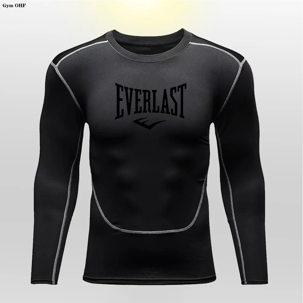 Men's Fit T-shirt Athletic Compression - EVERLAST