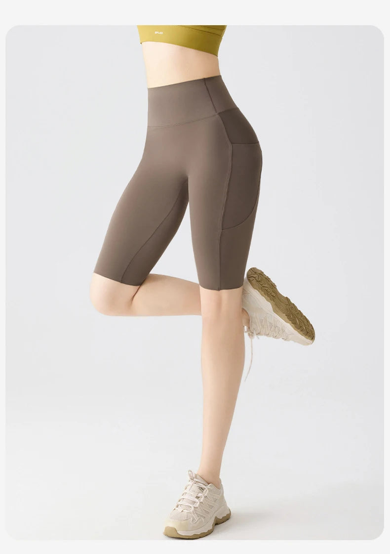 Women's Slim High Waist Shorts
- BIVIGAOS