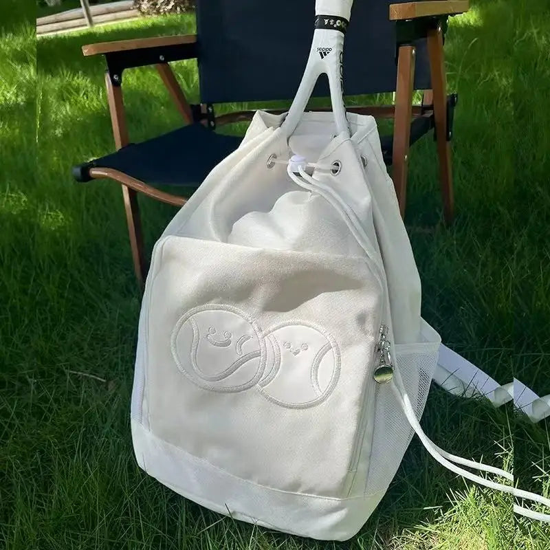 Tennis Bag Backpack Portable Large Capacity Tennis Racket