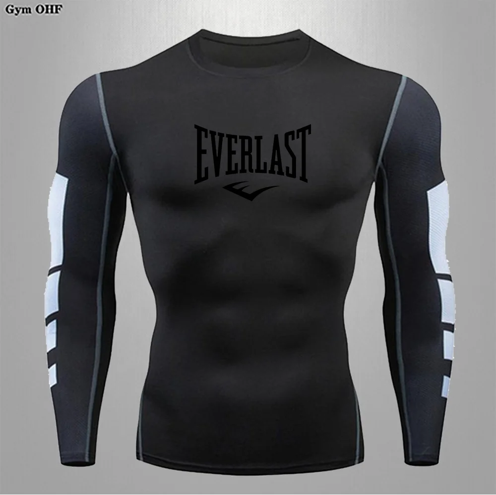 Men's Fit T-shirt Athletic Compression - EVERLAST